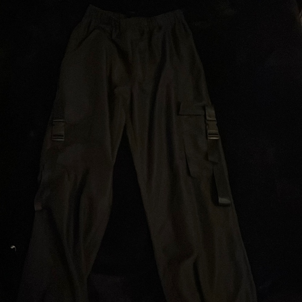 alt cargo pants with straps :)